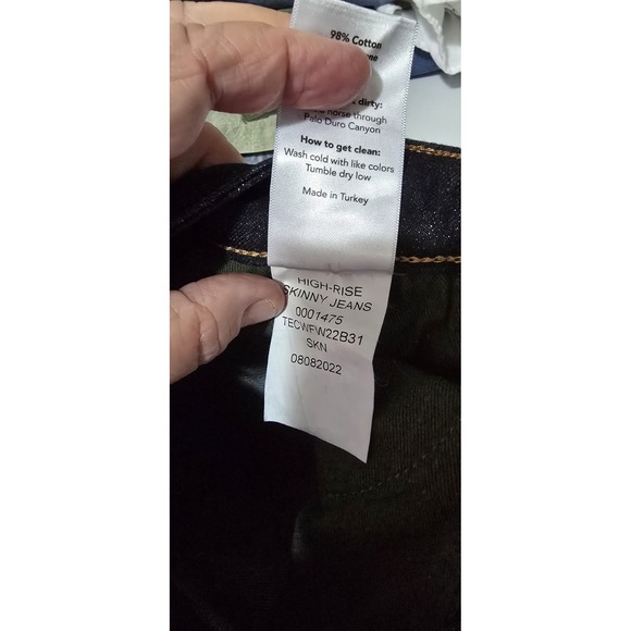 Tecovas Western Goods High Rise Skinny Jeans Womens Size  26‎ Blue - Picture 8 of 9